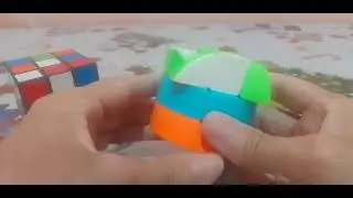 CRISTHYAN ENSINANDO A MONTAR O CUBO MAGICO CILINDRO