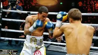 WBBS　バンタム級トーナメント準決勝　井上尚弥VSロドリゲス　1ラウンド