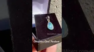 Very Fine Faceted Opal Pendant in Sterling Silver #love #amazingjewelry #opal #opalpendant #jfy#wow