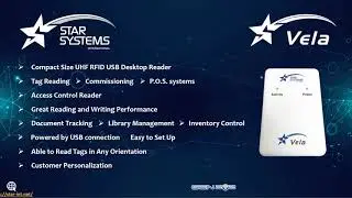 Vela - The Compact Size UHF RFID USB Desktop Reader