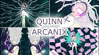 Arcaf&eacute; - Quinn Arcanix - Full Transformation [2D Animation]