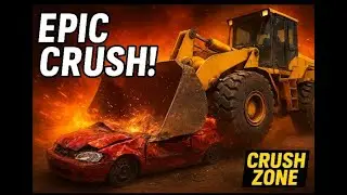 Welcome to Crush Zone | Epic Car & Bulldozer Destruction