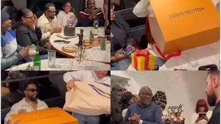 Incroyable Anniversaire de Fally ipupa La pr&eacute;sence de Mancron au Restaurant Bo tala Makambu eleki
