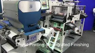 Digital Printing & Integrated Finishing Machine : DflexHiQ : #labels #digitallabelprintingmachine