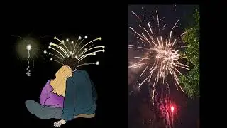 Feuerwerk Ehranger Markt 2025
