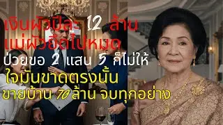 🔥เงินผัวปีละ 12 ล้าน แม่ผัวยึดเรียบ! พอฉันป่วยขอ 2 แสนไม่ให้.. ฉันเลยขายบ้าน 70 ล้านทิ้ง! (จบในตอน)💸