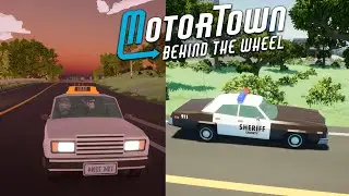 Vom Taxi Unternehmer zum Sheriff - Motor Town