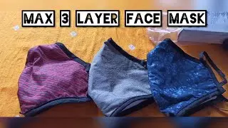 Unboxing made in india 3 layer face mask set/#madeinindia/face mask at RS 250 only/max fashion store