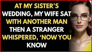 At My Sister’s Wedding, My Wife Sat With Another Man — Then a Stranger Whispered, ‘Now You#storytime