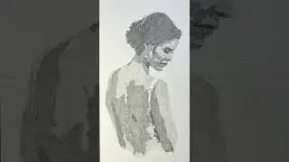 Drawing a Bride's Portrait with Graphite | Progress Pictures | Art by Mikel Sean