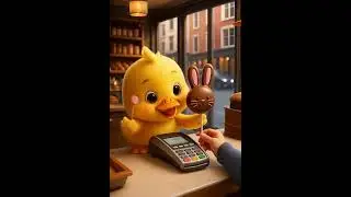 &ldquo;The Duck and the Bunny Chocolate Treat&rdquo; #cartoonduck@duckduck#cartoon#duck