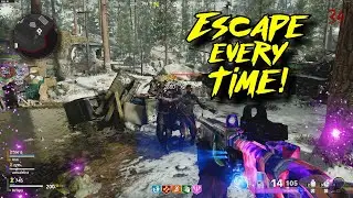 How to PROPERLY Exfil on Cold War Zombies (ESCAPE EVERY TIME)