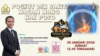 LIVE TAZKIRAH SEBELUM KHUTBAH JUMAAT DARI MASJID QARYAH PAROI JAYA  🔸 30 JANUARI 2026