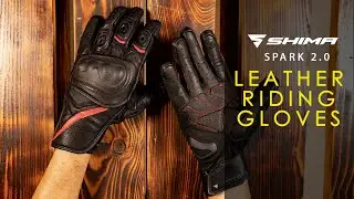 SHIMA SPARK 2.0 GLOVES I Leather Riding Gloves I Riding Gloves with 40% more protection I Review