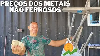 QUANTO VALE O QUILO DO ALUM&Iacute;NIO PERFIL E LATINHA🤑