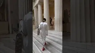 #Распаковка и поход в #музей в новом образе🤍💖🏛️#тренды #лукдня #покупки #шопинг #обзор #примерка