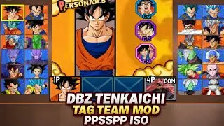 Dragon Ball Tenkaichi Tag Team Mod PPSSPP ISO 