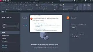 How to remove license checkout timed out in AutoCAD?