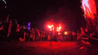 FlowDragon Performing at Desert Hearts Spring Festival 2016