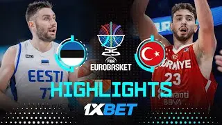 Tough Türkiye 🇹🇷 beat Estonia 🇪🇪 to win 4 games in a #EuroBasket run for the first time since 2009!