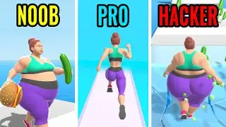 NOOB vs PRO vs HACKER in Fat 2 Fit