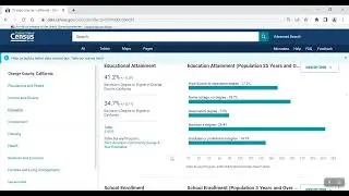 New Navigation on data.census.gov
