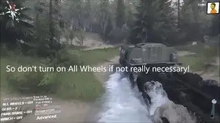 Spintires Tutorial - Fuel Consumption or why you should turn All Wheel Drive off