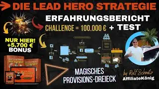 Lead Hero Strategie Erfahrungen & Testbericht Magisches Provisions Dreieck - Ralf Schmitz + Bonus 🎁