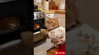 Meow Meow Chef EP15 Cookies for Christmas #fantasyanimal #meowmeowchef #christmas #shorts #reels