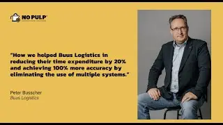 How we helped Buus Logistics in reducing their time expenditure by 20% and achieving 100% accuracy.