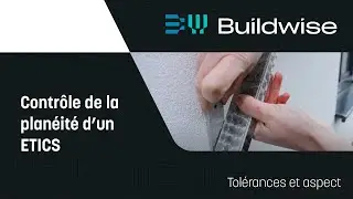 Contrôle de la planéité - Planéité d'un ETICS
