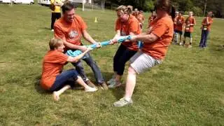 Camp Linden towel pull