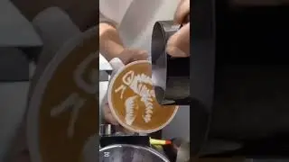 grasshopper latte art. .....