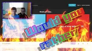 WOULD YOU RATHER! | Either.io
