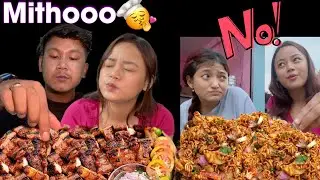 Chatpate, Pork Jhir 🤤 Dinvar Khana | A day out || Thisissharmy