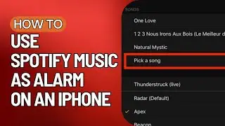 How To Use Spotify Music As Alarm On An iPhone