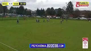 tv.nsk.pl [spalony czy bramka?] KS Madziar Nieporęt - KS Dąb Wieliszew 2:2 (1:1) 2023-04-01 g. 11:00