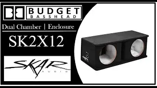 Skar Audio SK2X12V - Dual Subwoofer Enclosure - Unboxing And Review