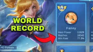 This Fanny God in Mobile Legends is an Alien 👽👽👽