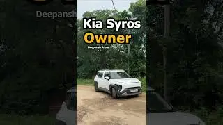 Kia Syros Owners Real Review || #automobile #shorts #ytshorts #car #real #review #trending #india