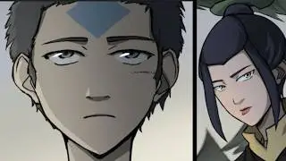 AANG REVEALS THE BITTER TRUTH TO AZULA AND ZUKO | ATLA Fan Comic | Distorted Reality