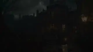 Ancient Castle Thunderstorm at Night | Echoing Halls & Stone Walls | Calm Before the Storm