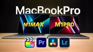MacBookPro M1Max vs M1Pro: Test Editing Video e Foto