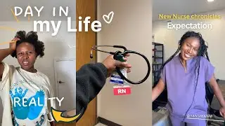 Realistic Day in my Life as a New Grad Nurse *Living in New York*
