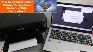 Как подключить принтер Canon к беспроводной сети с помощью компьютера?