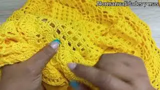 Como forrar tus vestidos tejidos facil #tejidobebe #crochetbebe
