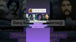 Barış Man&ccedil;o: &ldquo;ortada bir tencere boş mu dolu mu bilen yok!&rdquo; demişti. #barışman&ccedil;o #m&uuml;zik #şarkı