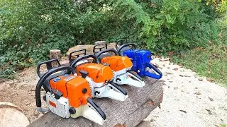 Stihl MS 400.1C vs. MS 462C vs. Stihl 044 vs. FarmerTec G444
