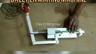 Ball pen making machine manually