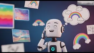 Le Robot Qui Aimait les Arcs-en-Ciel | Chanson Pour Enfants et Comptine Color&eacute;e